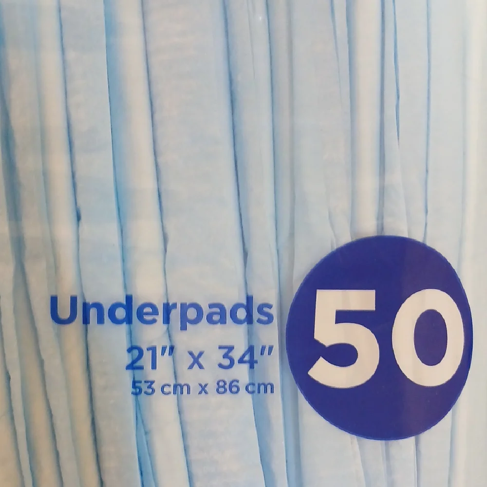 PROCare Underpads 3 Packs Of 50 Each 150 Total